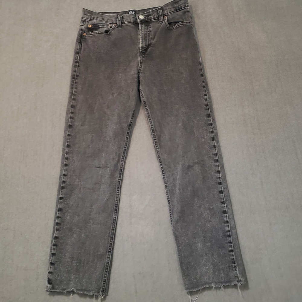 Gap Jeans Womens Size 28 Regular‎ Cheeky Straight Black